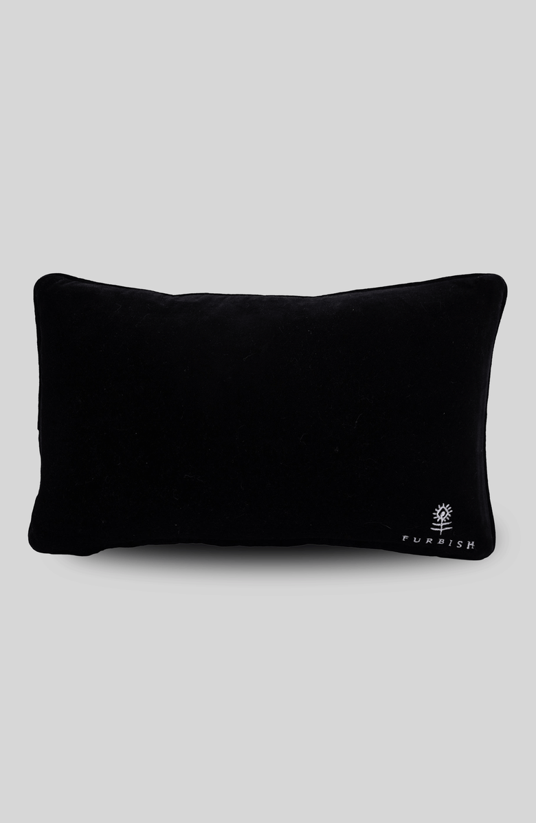Furbish Studio Good Coma Needlepoint Pillow, Alternate, color, Good Coma