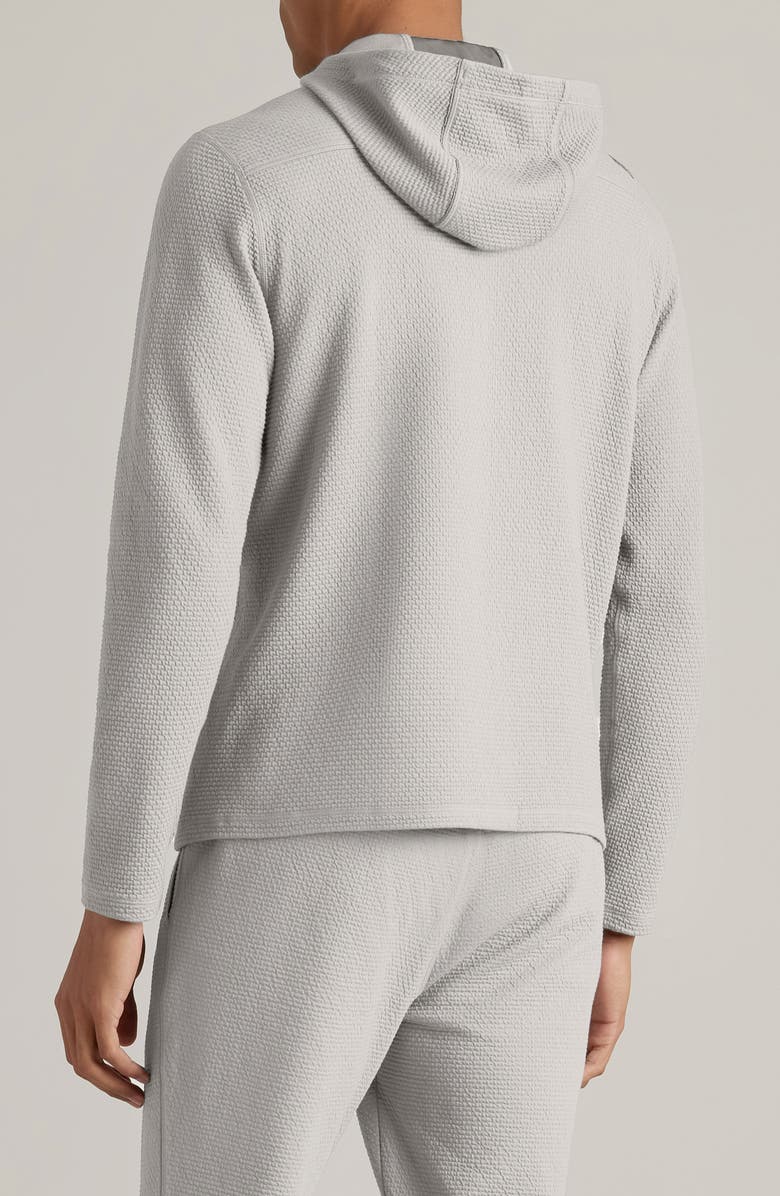 Rhone Tribeca Stretch Hoodie, Alternate, color, Sleet Gray