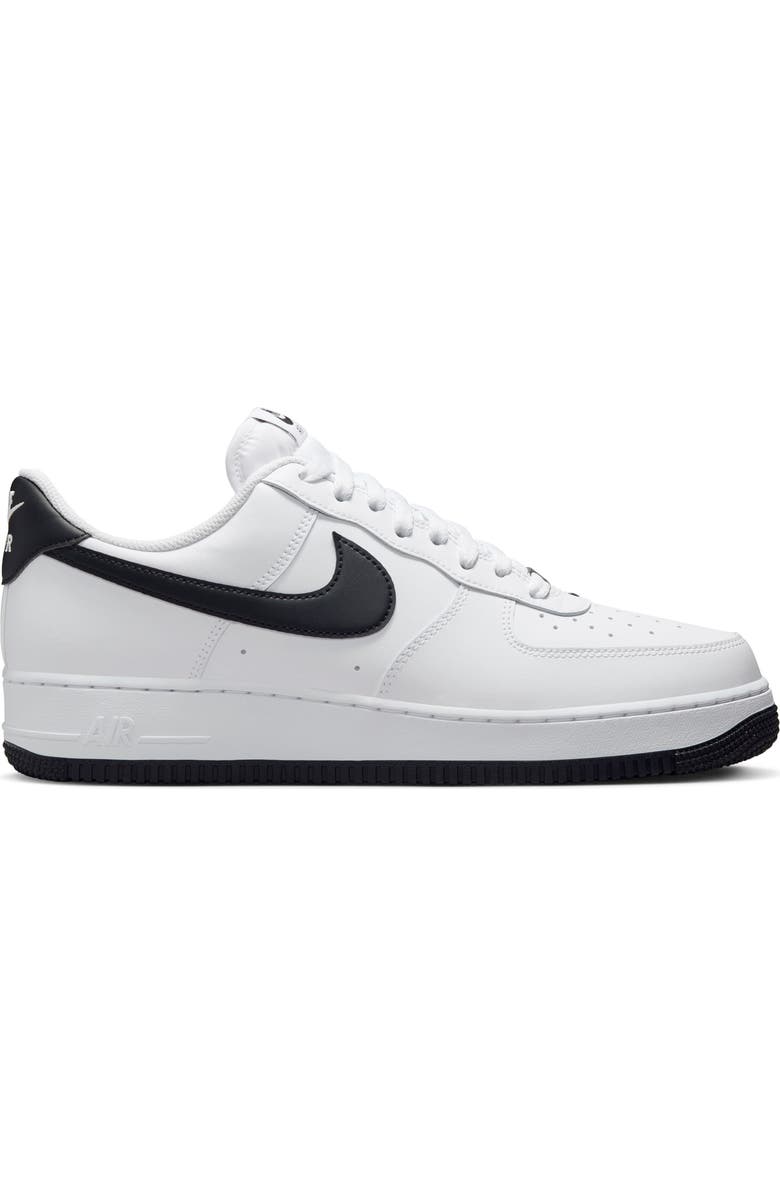 Nike Air Force 1 '07 Sneaker, Alternate, color, White/ Black/ White