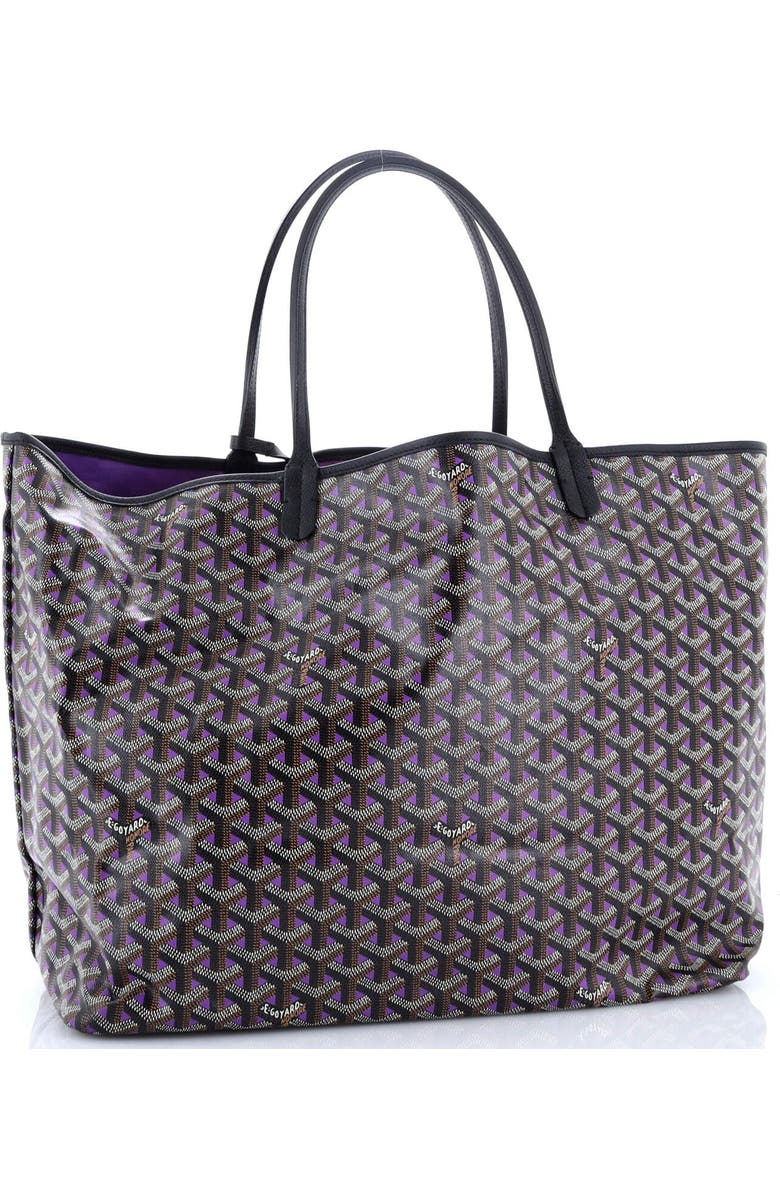 Pre-Owned Goyard Saint Louis Tote Claire Voie Coated Canvas GM, Alternate, color,