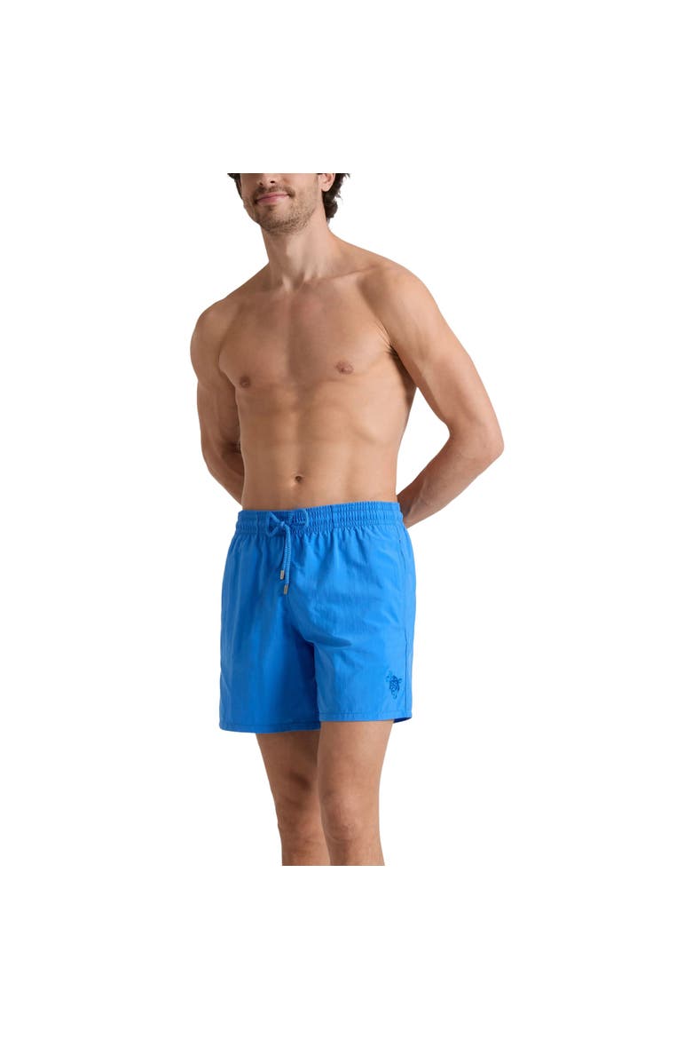 Men Swim Shorts Water-reactive Bubble Turtles 3D, Alternate, color, Earthenware