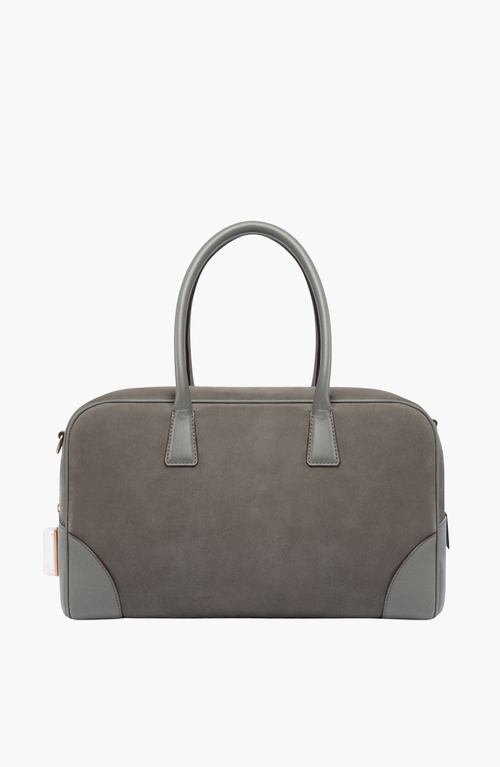 Aviteur Cristallo Nubuck Travel Bag In Gray