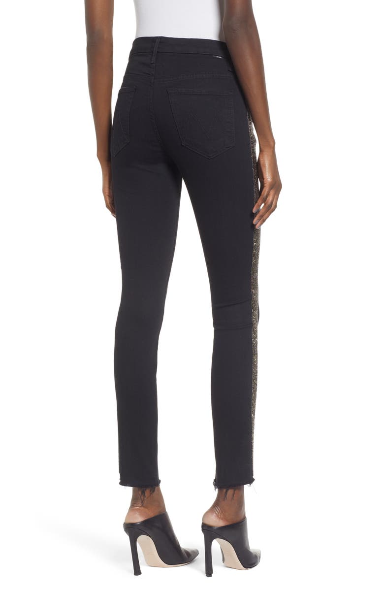 MOTHER The Looker Frayed Ankle Jeans, Alternate, color,