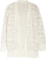 Barefoot Dreams® CozyChic™ Leopard Cardigan