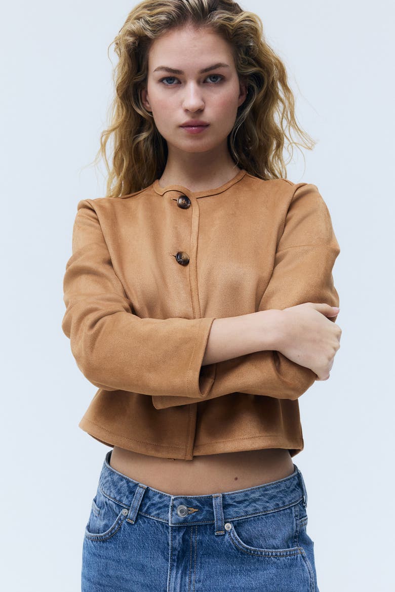 Cardigan, Alternate, color, Dark beige