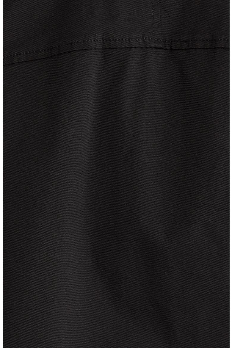 Roll Tab Crop Jacket, Alternate, color, BLACK