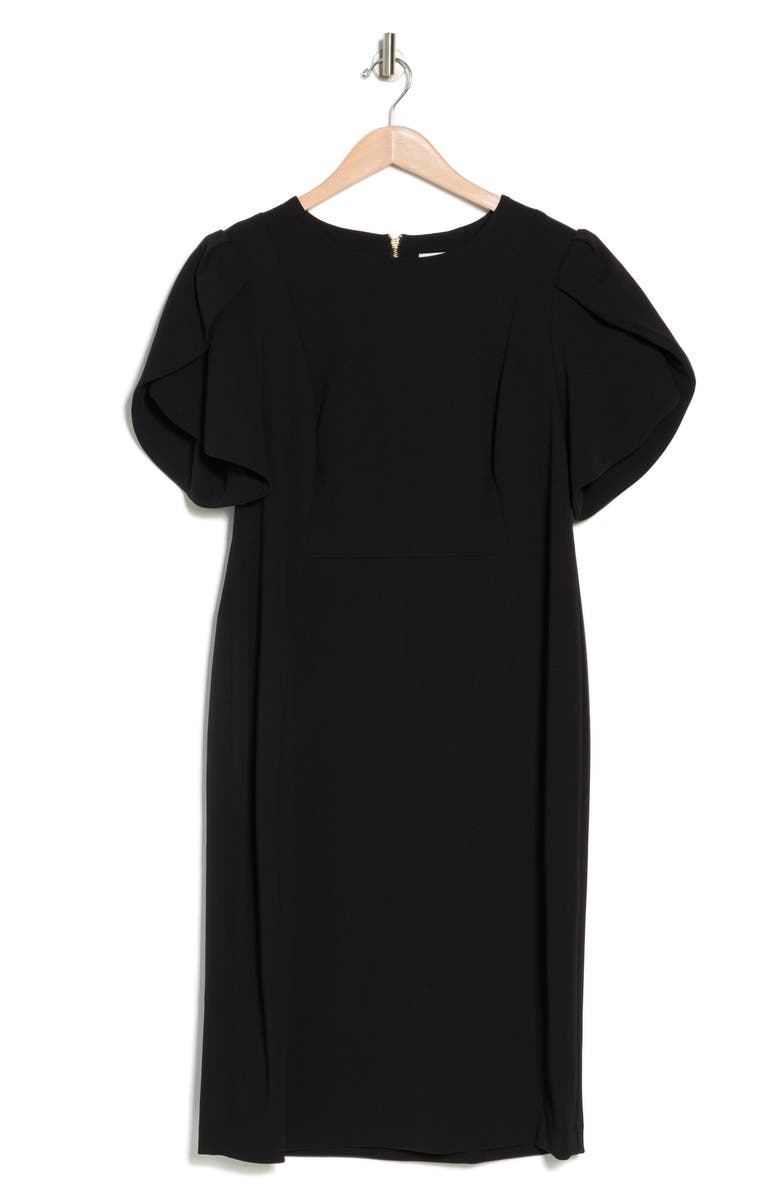 Calvin Klein Puff Sleeve Sheath Dress, Alternate, color, 