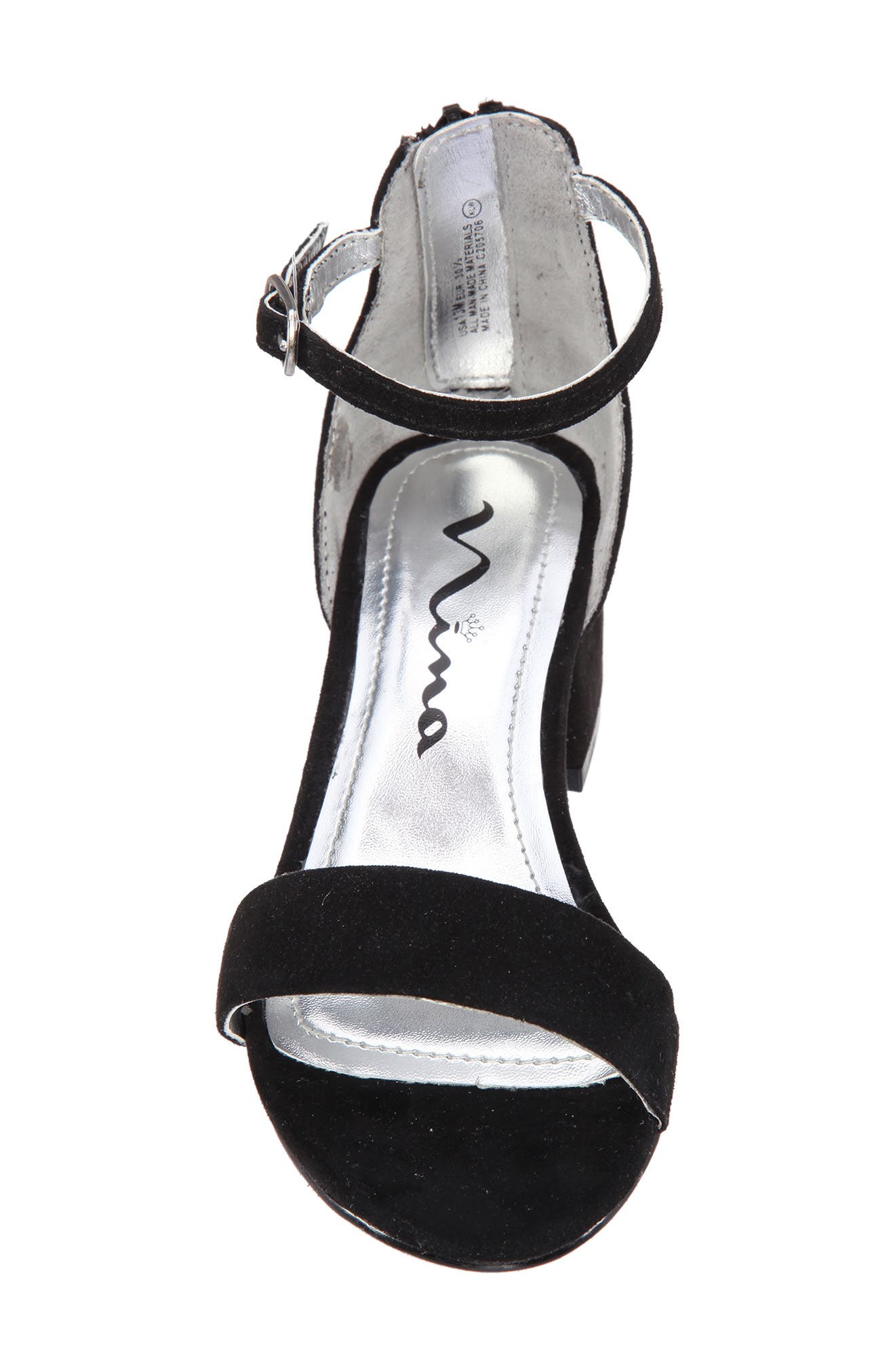 Hidi Sandal, Alternate, color, BLACK MICROSUEDE