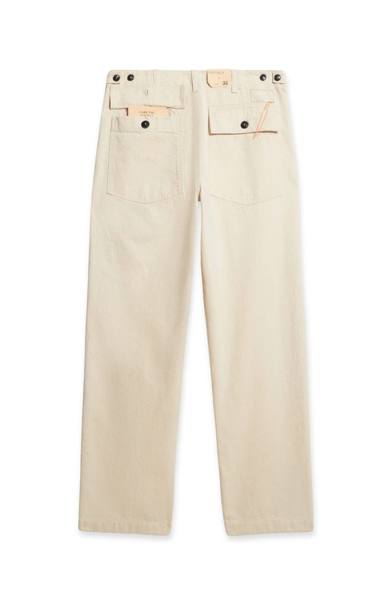 Fortela Newfatigue Japan Selvedge Ecrù Denim, Alternate, color, Off White