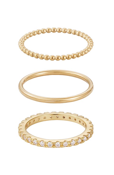 Set of 3 Assorted Stackable Rings