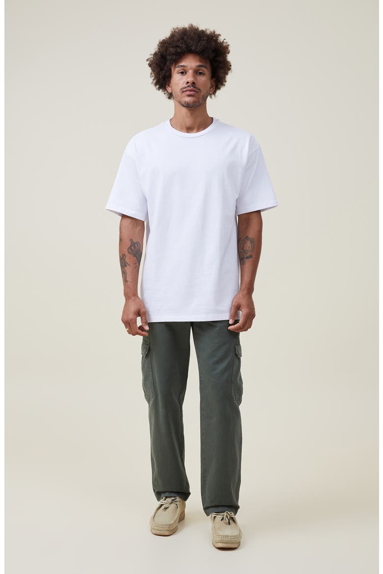 Men's Box Fit T-Shirt, Alternate, color, WHITE
