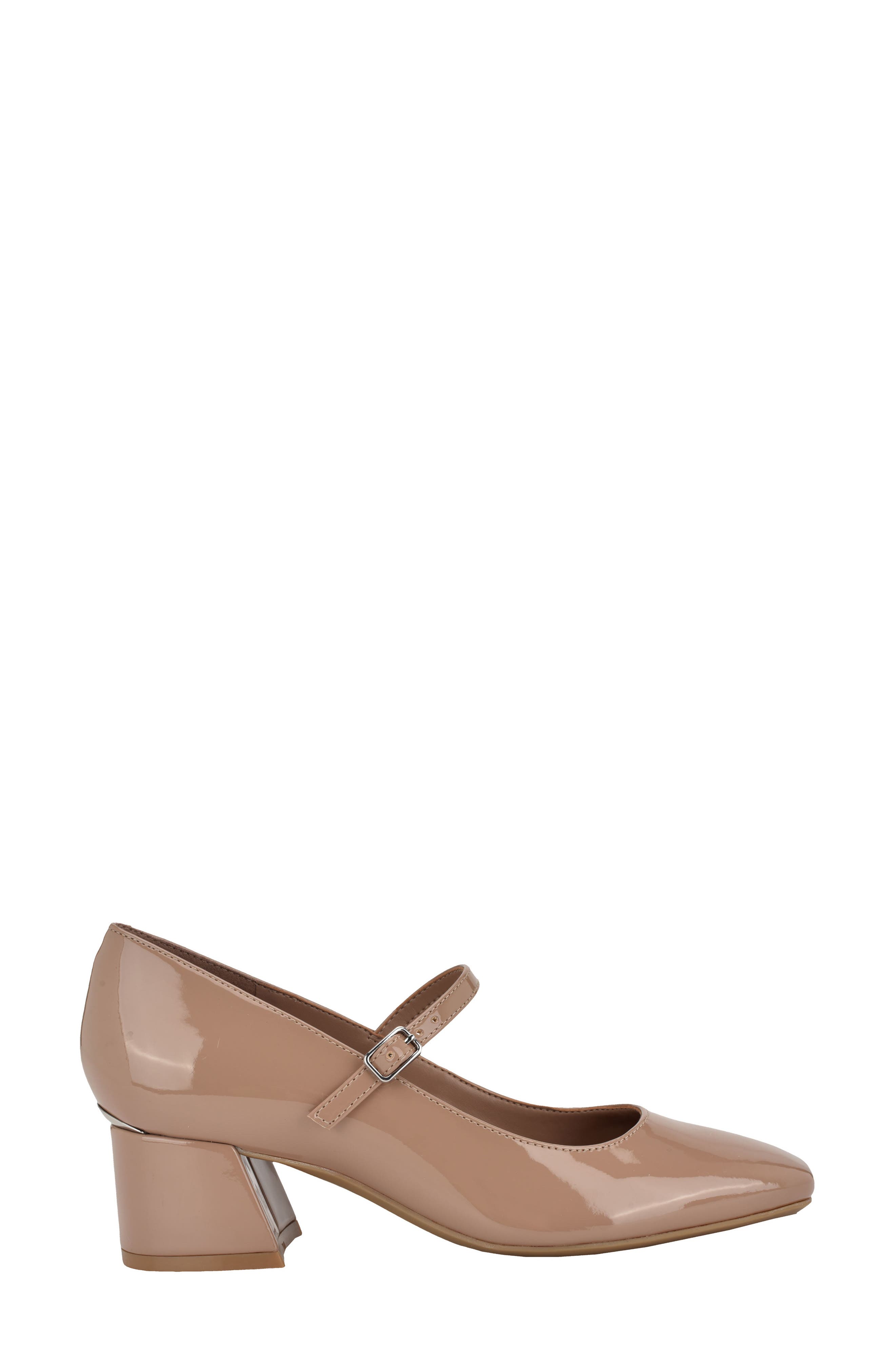 Marlay Mary Jane Pump, Alternate, color, MEDIUM NATURAL PATENT