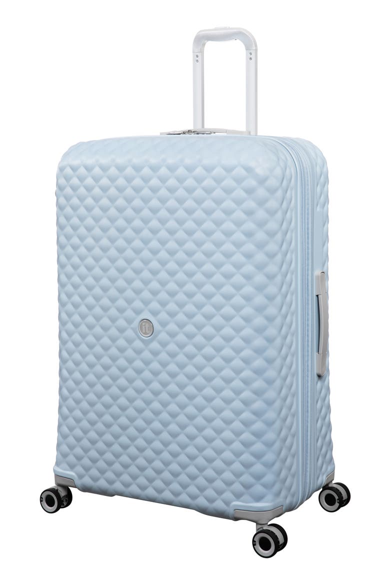 Glitzy 31-Inch Softside Spinner Luggage, Main, color, BALLAD BLUE