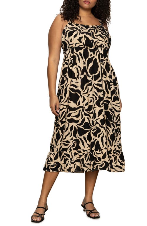 Sanctuary Sundance Sleeveless Midi Sundress
