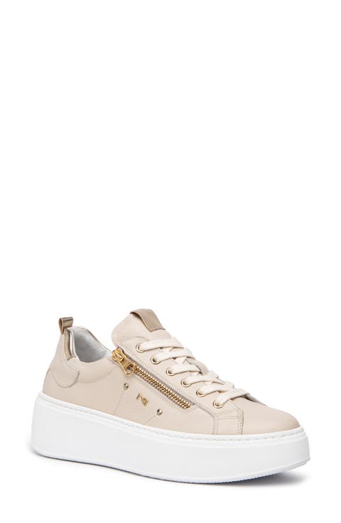 Side Zip Platform Sneaker (Women)