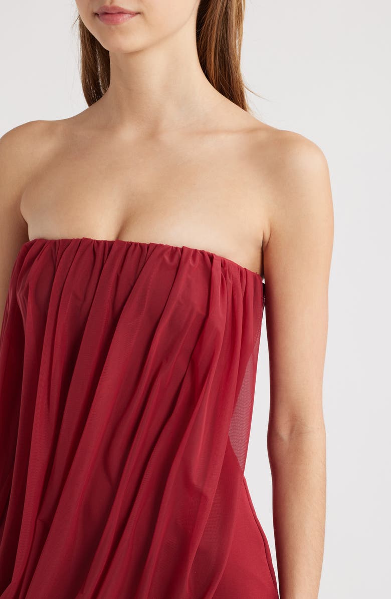 Mistress Rocks Strapless Cocktail Minidress, Alternate, color,