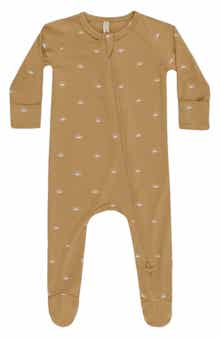 Suns Print Two-Way Zip Footie