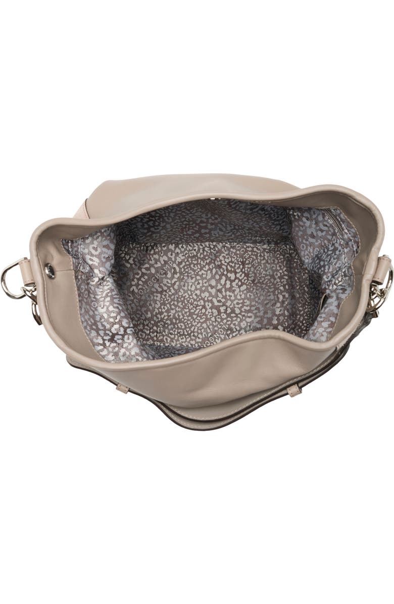 Longchamp Mademoiselle Perforated Hobo Bag, Alternate, color, Sand