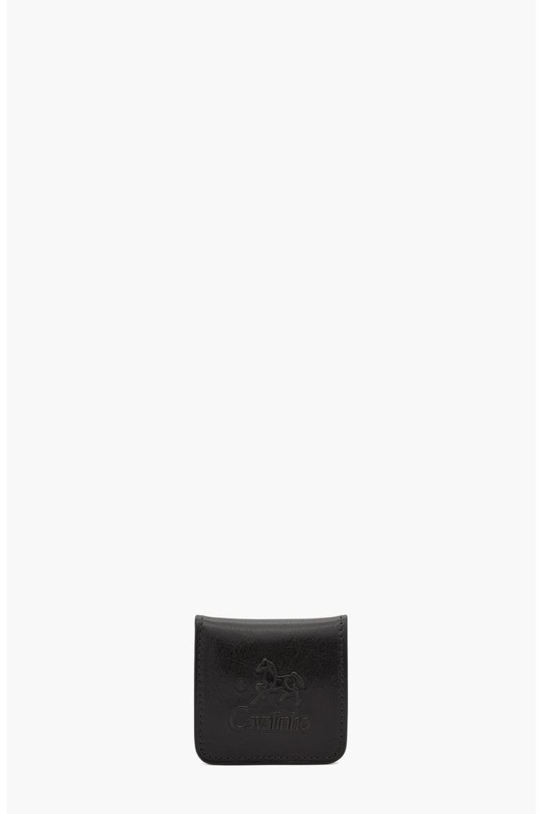 Gentleman Leather Coin Purse 531, Main, color, Black