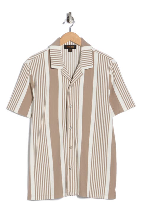 Stripe Camp Shirt
