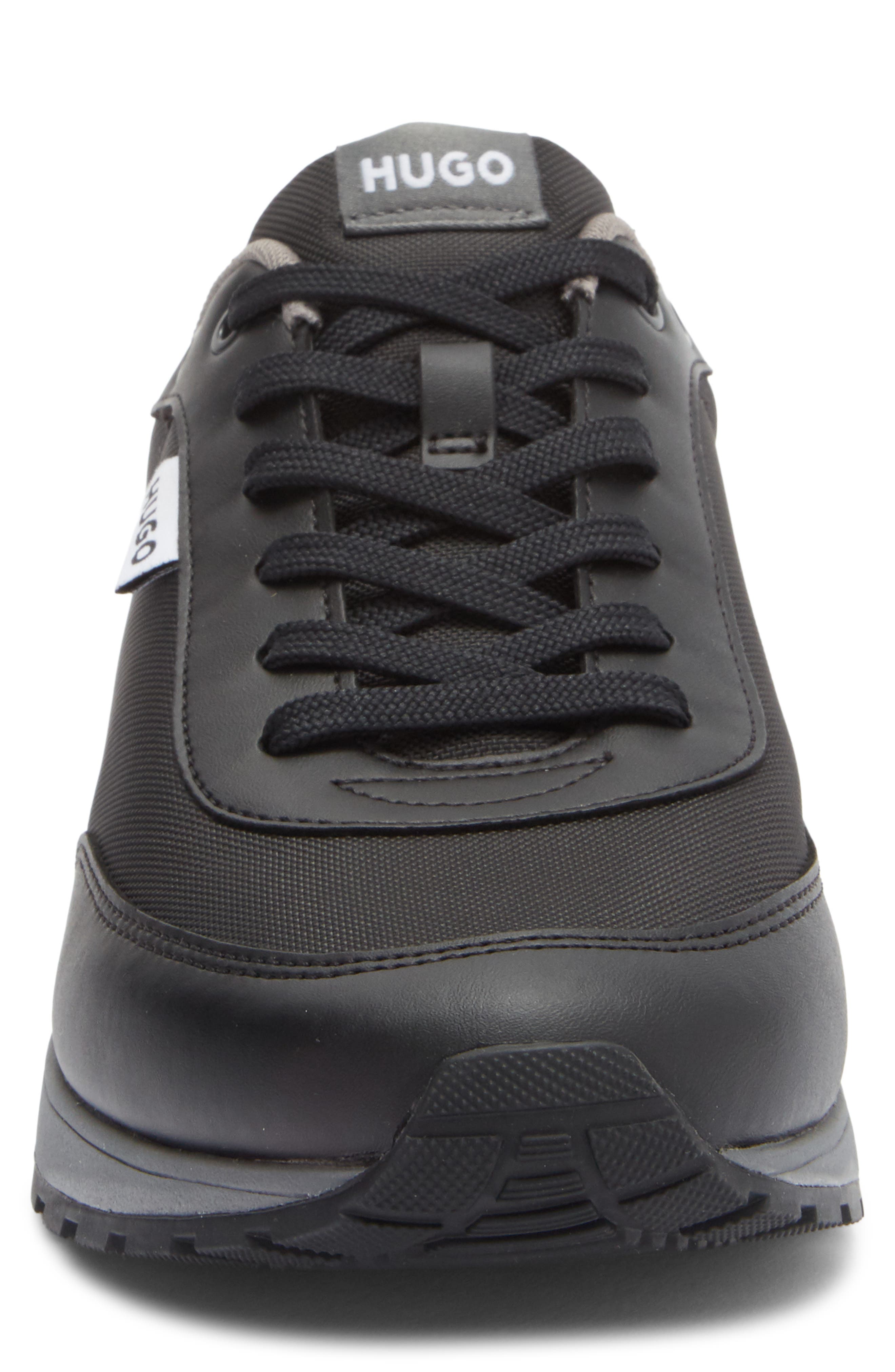BOSS Icelin Runn Sneaker, Alternate, color, Black
