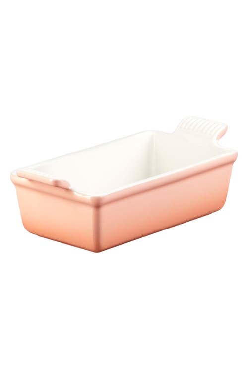Le Creuset Stoneware Heritage 9'' Loaf Pan In Peche