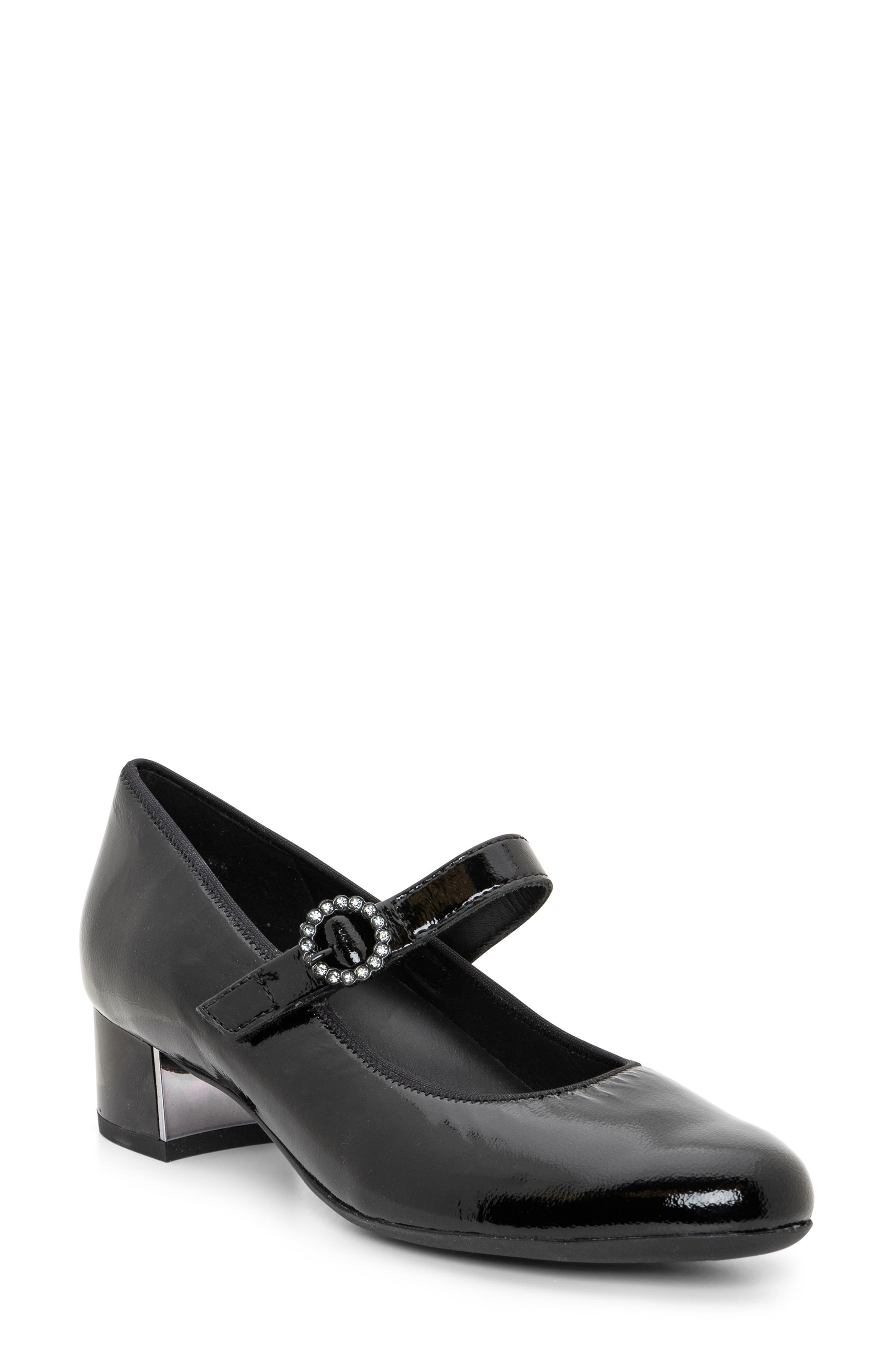 ara Novelle Mary Jane Pump, Main, color, Black