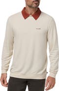 TravisMathew Amenities Collared Sweatshirt