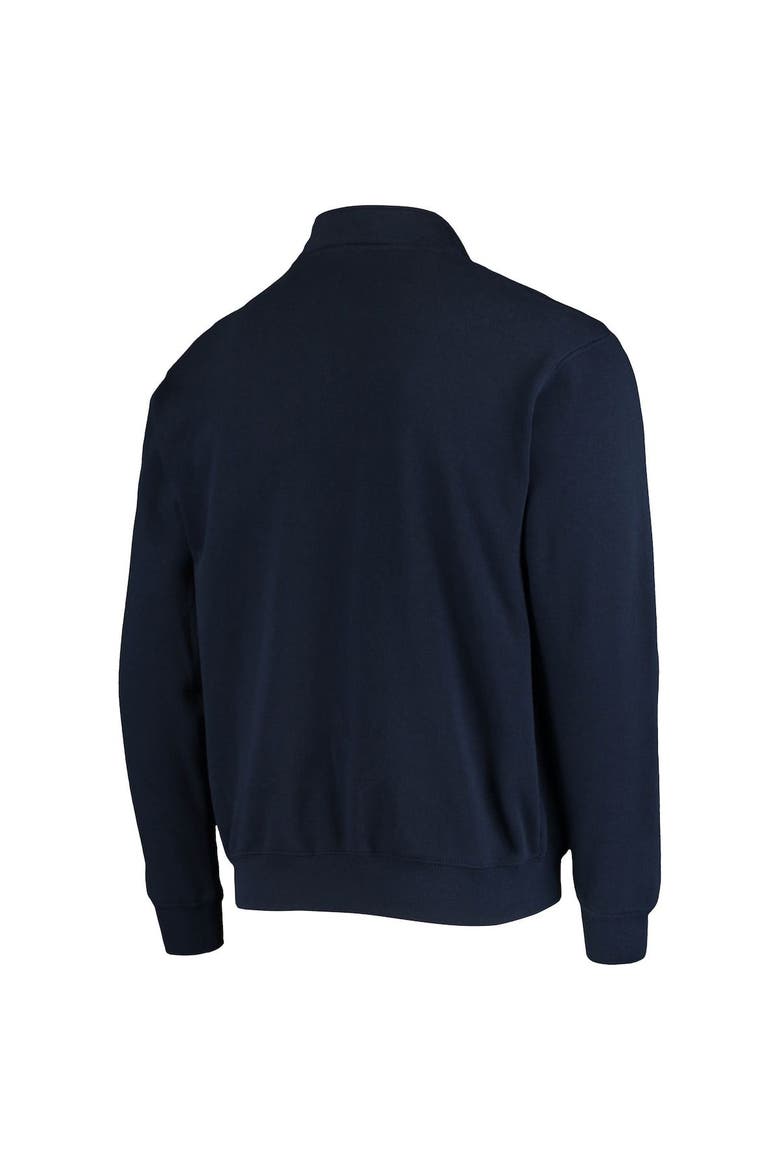 Men's Colosseum Navy Gonzaga Bulldogs Tortugas Logo Quarter-Zip Jacket, Alternate, color, Navy