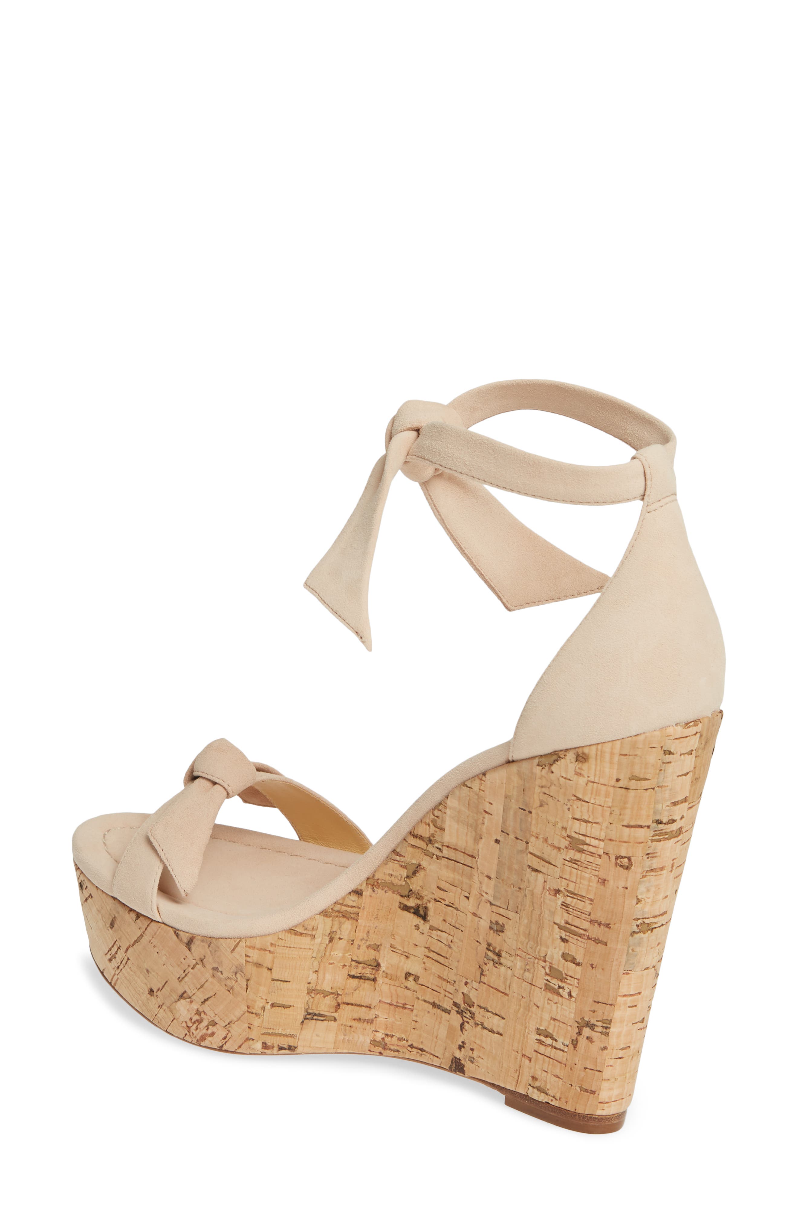 Alexandre Birman Clarita Wedge Sandal, Alternate, color, 