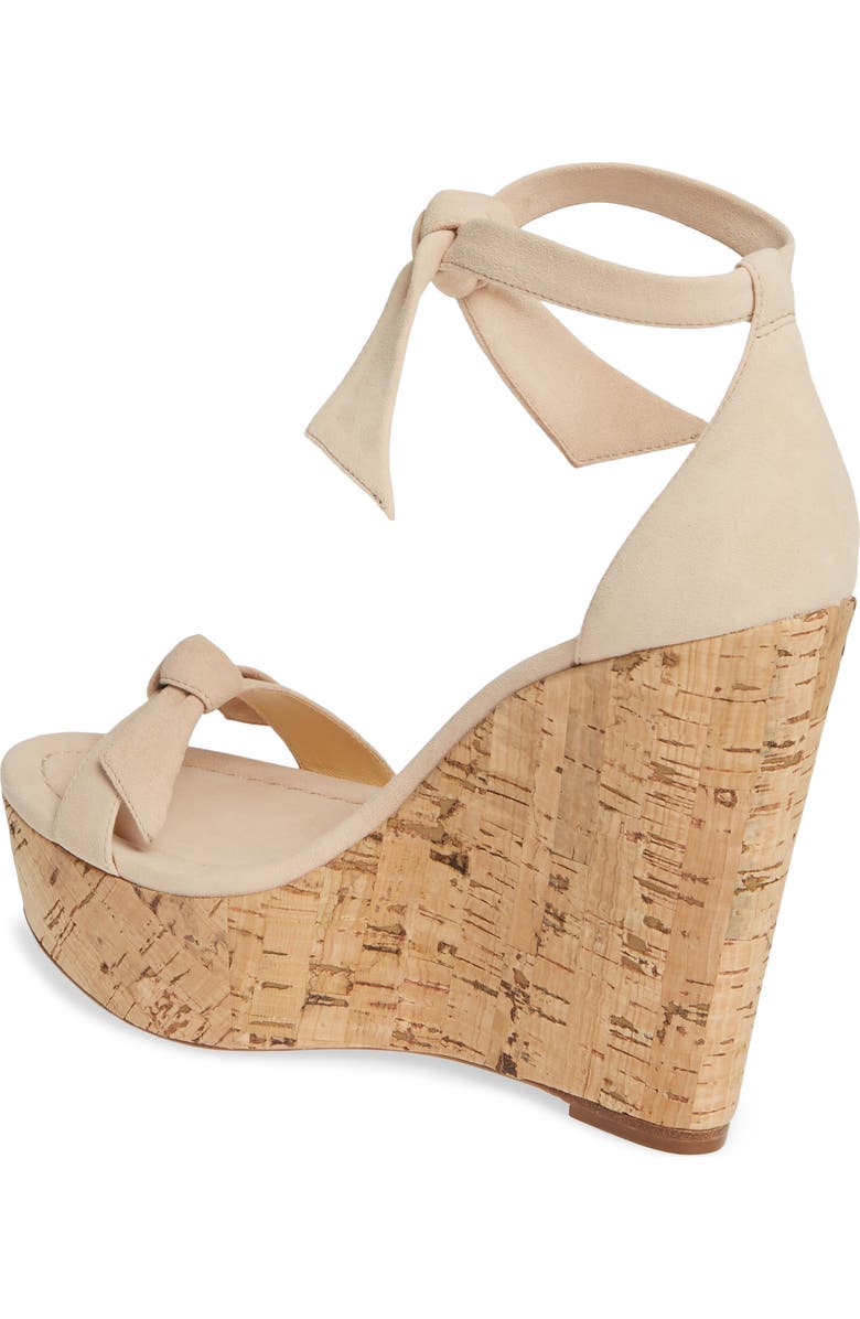 Alexandre Birman Clarita Wedge Sandal, Alternate, color,