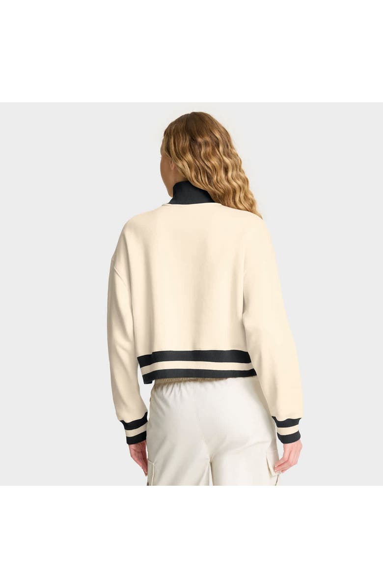 Nike Women's Nike Tan Penn State Nittany Lions Legacy Half-Zip Sweatshirt, Alternate, color, Cream