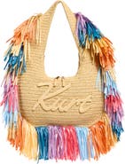 Kurt Geiger London Large Kurt Fringe Hobo Bag