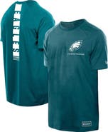 New Era Men's New Era Midnight Green Philadelphia Eagles Functional Fandom Reflective T-Shirt