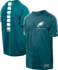 New Era Men's New Era Midnight Green Philadelphia Eagles Functional Fandom Reflective T-Shirt