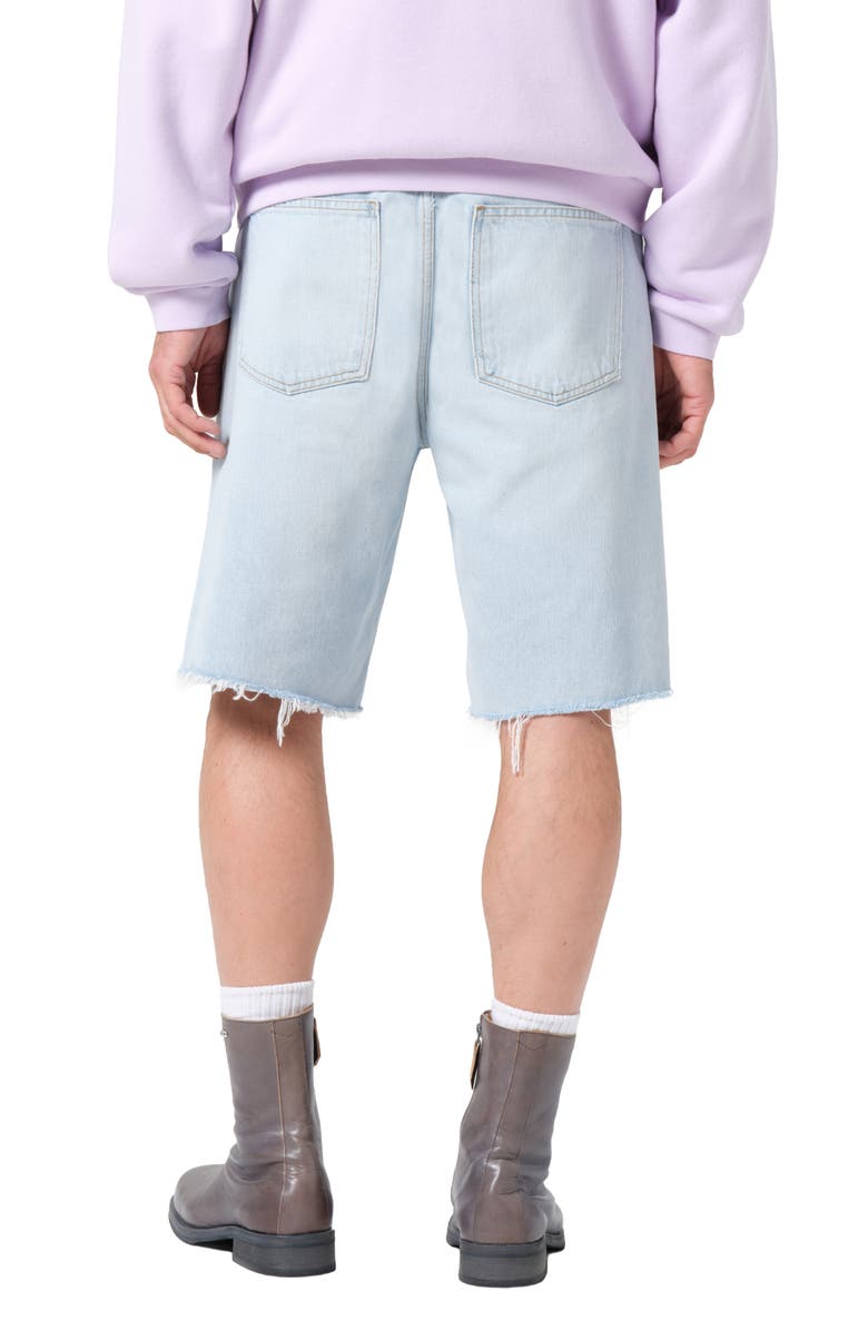 AGOLDE Anson Cutoff Denim Shorts, Alternate, color, Ruse Pale Ind - Cut Hem