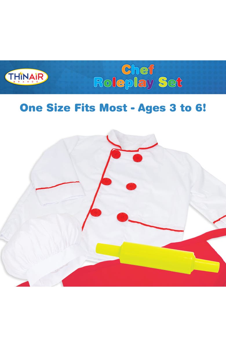 Playful Minds Chef Roleplay Set, 21 Pieces, Alternate, color, Multicolored