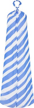 Milly Ava Cross Halter Cover-Up Dress