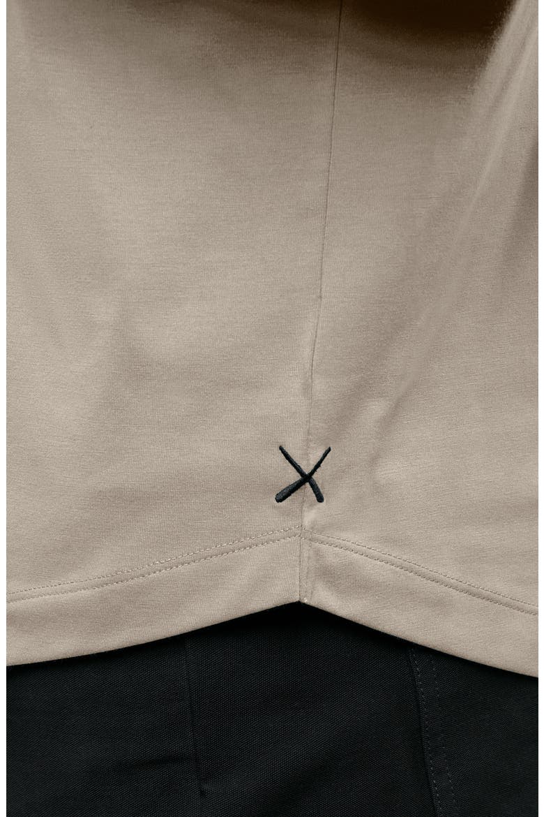 Trim Fit Cotton Blend Polo, Alternate, color, PURE CASHMERE