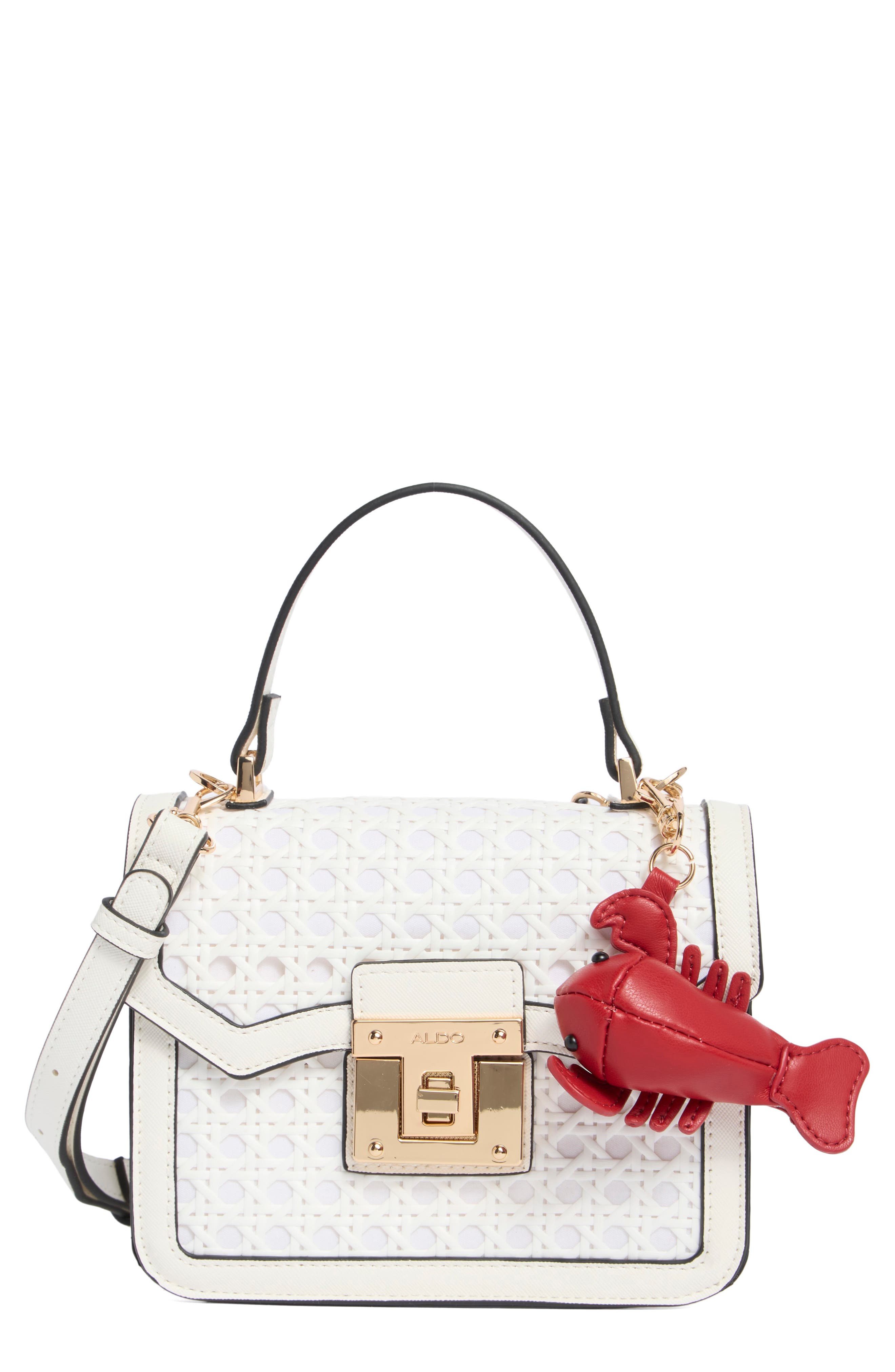 ALDO Adrohanad Crossbody Bag, Main, color, White Combo