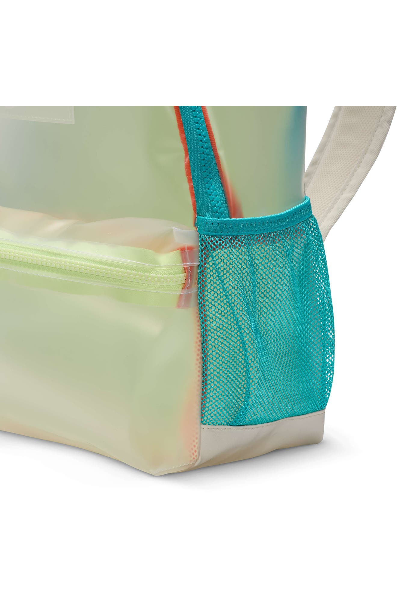 Nike Kids' Translucent Mini Backpack, Alternate, color, Clear/ Light Bone/ White