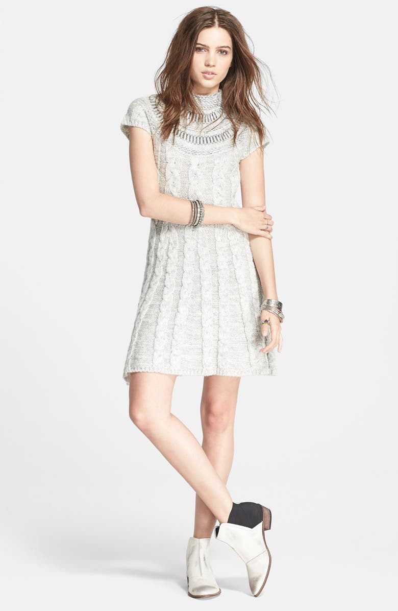 Free People Nordic Sweater Dress, Main, color, 