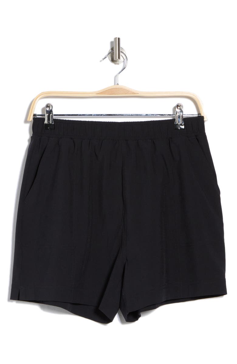 Z by Zella Go Ahead Shorts, Alternate, color, Black