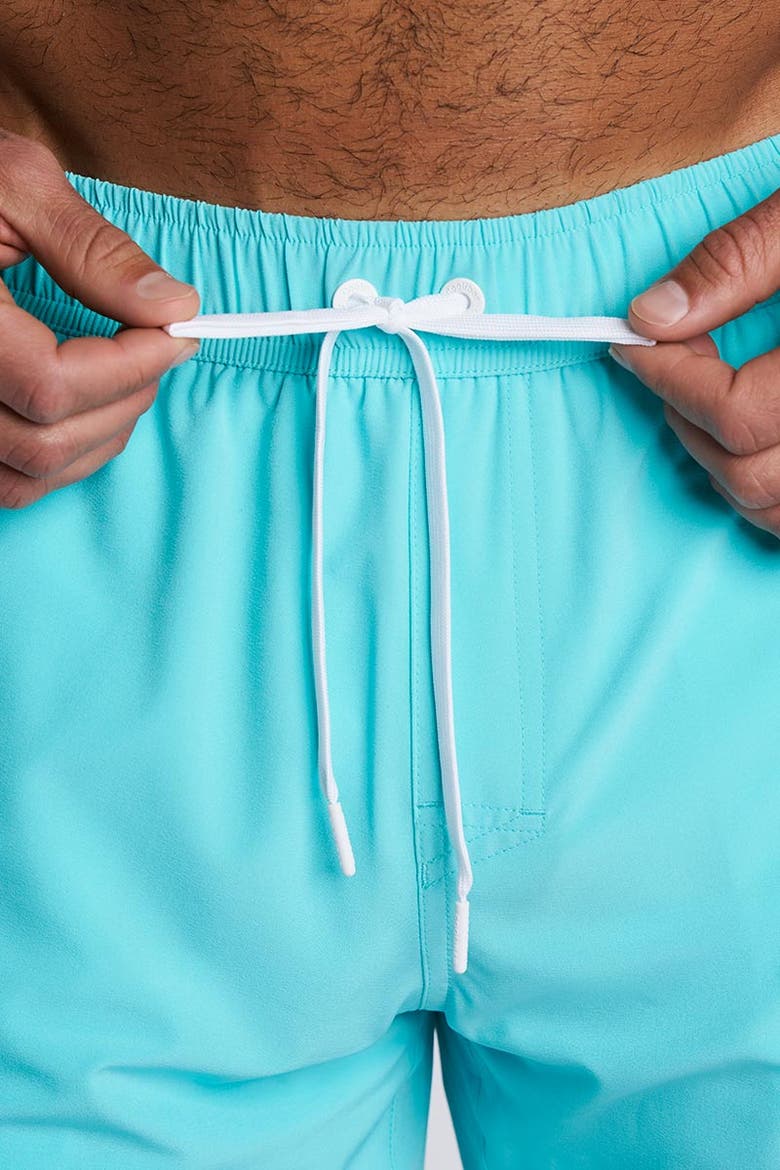 Men's Kahuna Swim Shorts 7 1/2", UPF 50+ Sun Protection, Alternate, color, Coolibar Blue