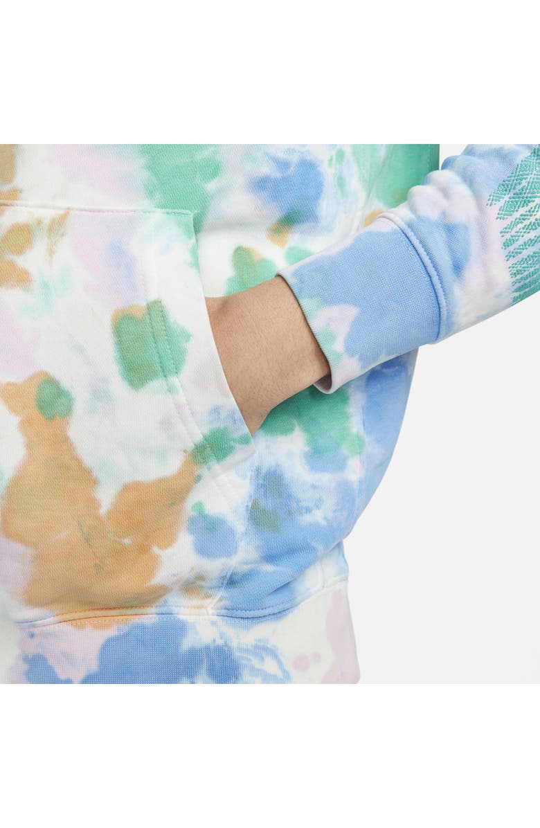 Nike Sportswear Club Fleece Tie Dye Hoodie, Alternate, color, 
