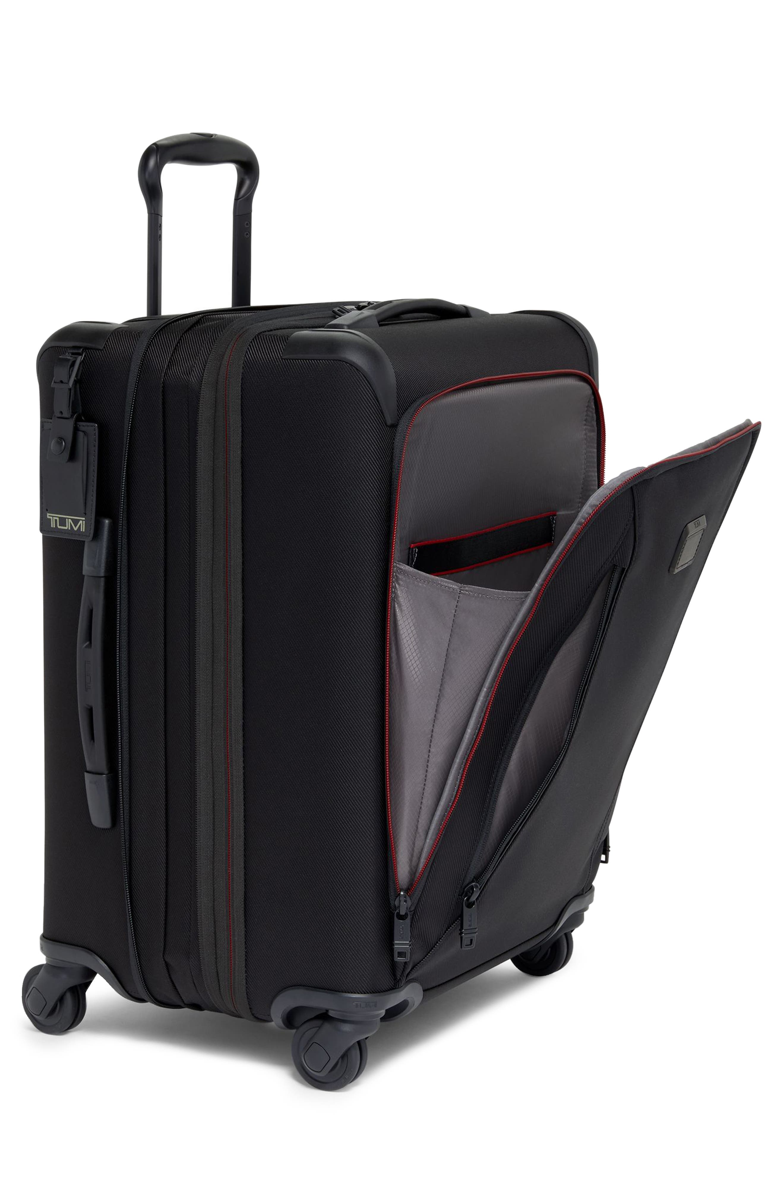 TUMI Aerotour Continental Expandable 4-Wheel Carry-On, Alternate, color, Black