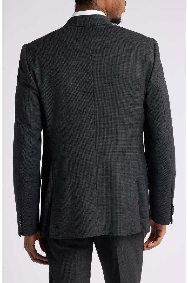 Jerrett Slim Fit Recycled Polyester & Wool Blend Sport Coat, Alternate, color, CHARCOAL