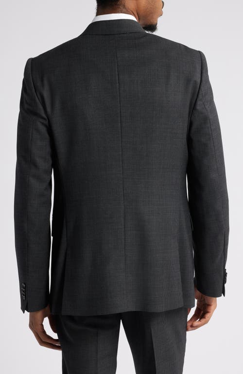 Tiger Of Sweden Jerrett Slim Fit Recycled Polyester & Wool Blend Sport Coat In Charcoal