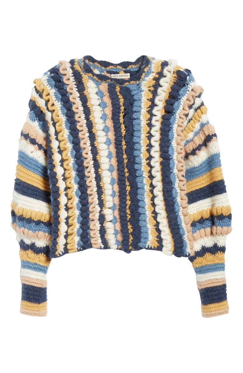 Ulla Johnson Agostina Alpaca Blend Sweater, Alternate, color, 