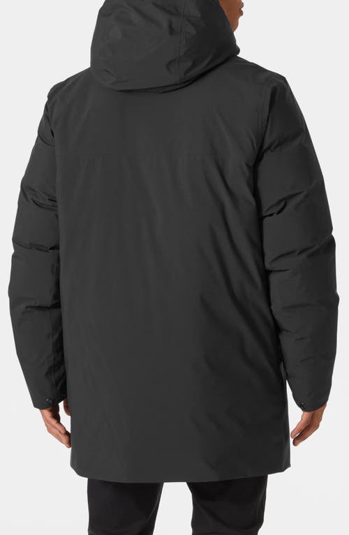 Helly Hansen Urban Pro Helly Tech® 480 Fill Power Down Coat In Black